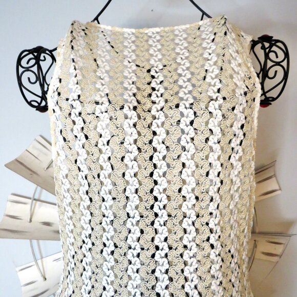 NWT Popvil Shimmering Crochet Swimsuit Cover-Up Dress‎ Size XL - Picture 12 of 15